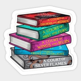 ACOTAR book series set Sticker